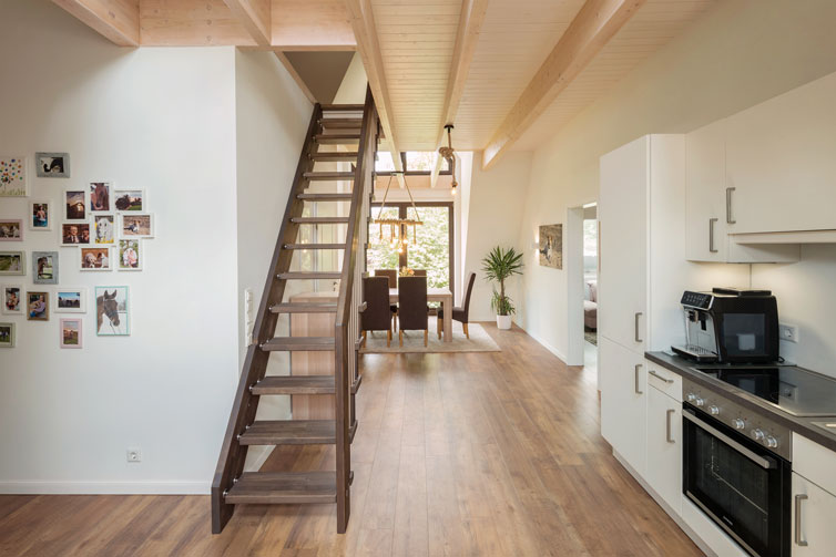 Dachausbau schafft neuen Wohnraum