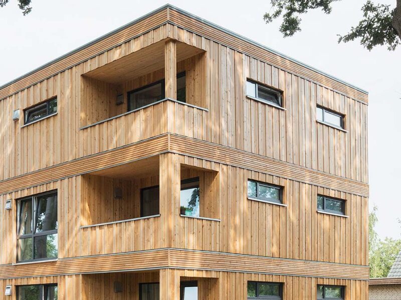 Mehrfamilienhaus aus Holz
