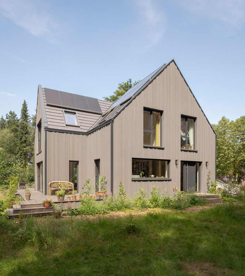 Einfamilienhaus aus Holz