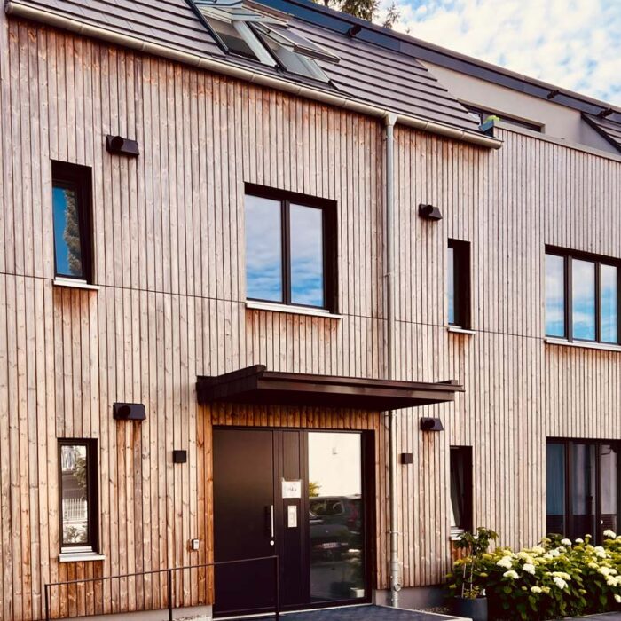 Wohnungsbau mit Holz