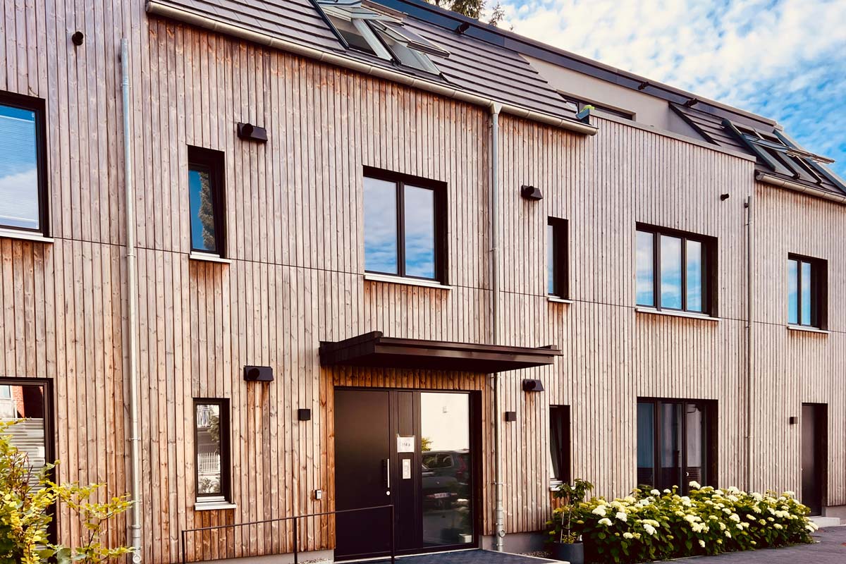 Wohnungsbau mit Holz
