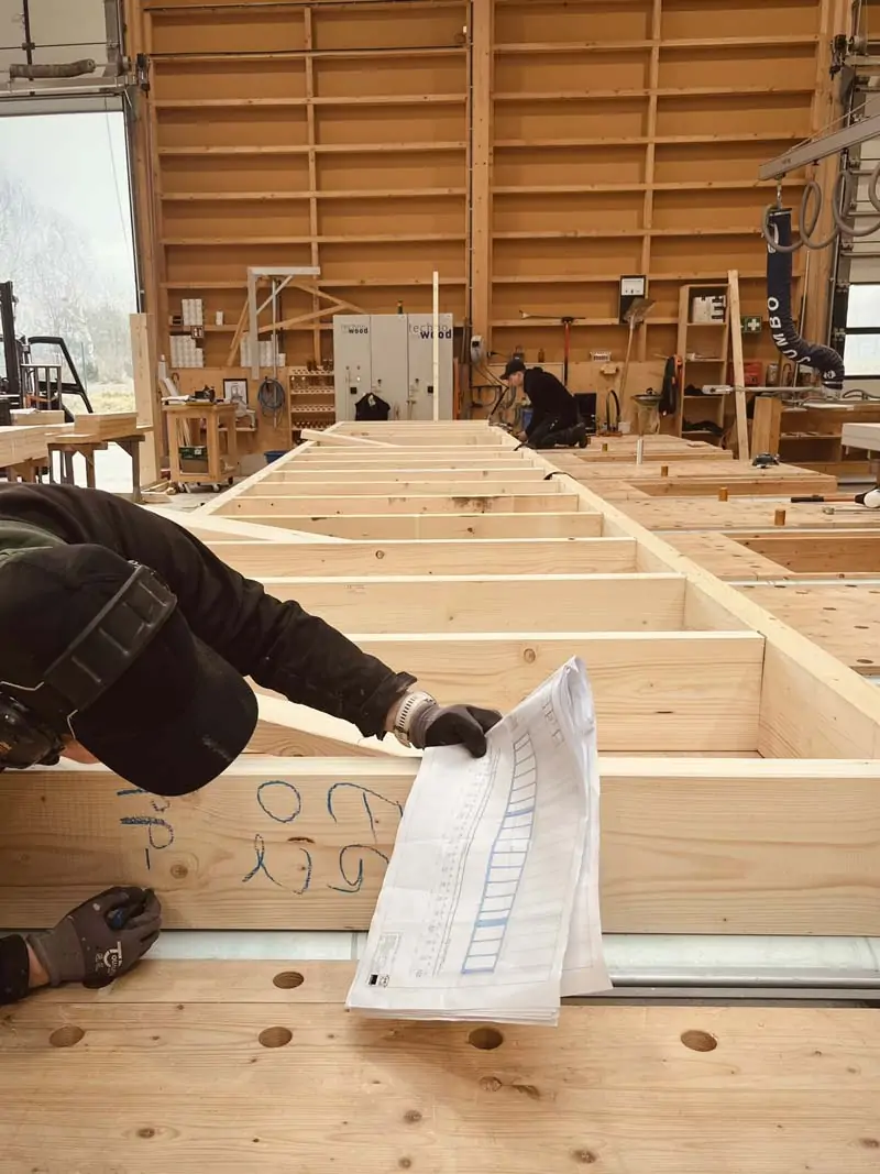 Elementbau Holzrahmenbau