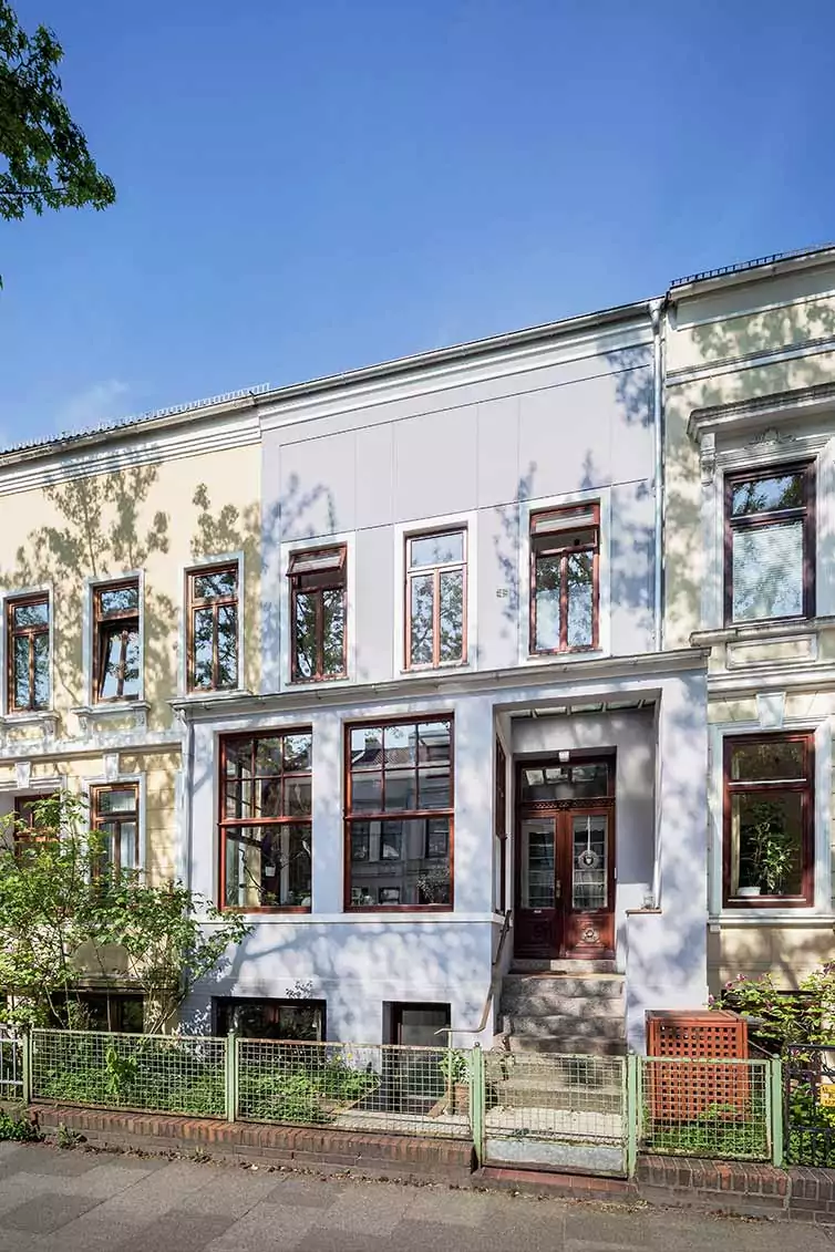 Altbremer Fenster, Bremen Steintor, Fassade Altbremer Fenster, Bremen Steintor, Fassade